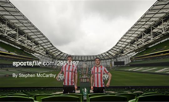 Sports Direct Men's FAI Cup Semi-Finals Media Day Sports Direct Men's FAI Cup Semi-Finals Media Day