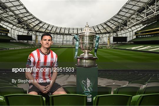Sports Direct Men's FAI Cup Semi-Finals Media Day Sports Direct Men's FAI Cup Semi-Finals Media Day