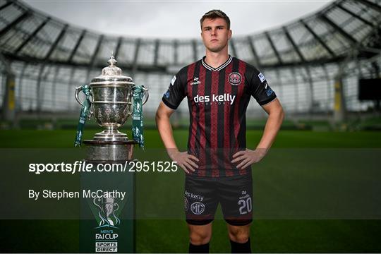 Sports Direct Men's FAI Cup Semi-Finals Media Day Sports Direct Men's FAI Cup Semi-Finals Media Day