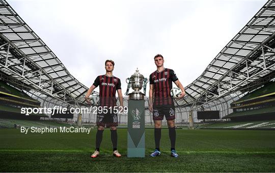 Sports Direct Men's FAI Cup Semi-Finals Media Day Sports Direct Men's FAI Cup Semi-Finals Media Day