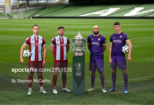 Sports Direct Men's FAI Cup Semi-Finals Media Day Sports Direct Men's FAI Cup Semi-Finals Media Day