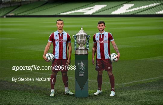 Sports Direct Men's FAI Cup Semi-Finals Media Day