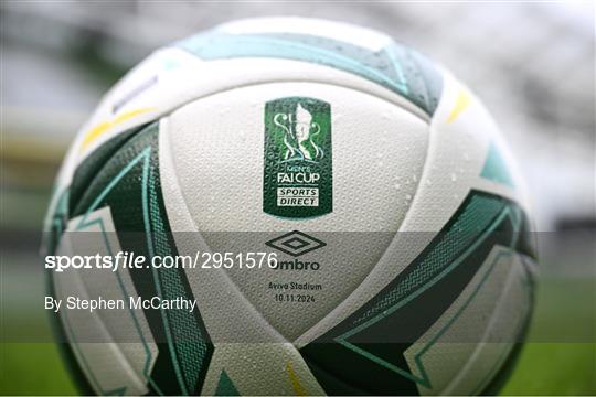 Sports Direct Men's FAI Cup Semi-Finals Media Day Sports Direct Men's FAI Cup Semi-Finals Media Day