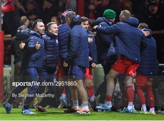 Shelbourne v St Patrick's Athletic - SSE Airtricity Men's Premier Division Shelbourne v St Patrick's Athletic - SSE Airtricity Men's Premier Division