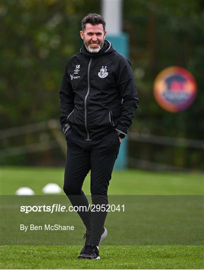 Shamrock Rovers Training Session and Press Conference Shamrock Rovers Training Session and Press Conference