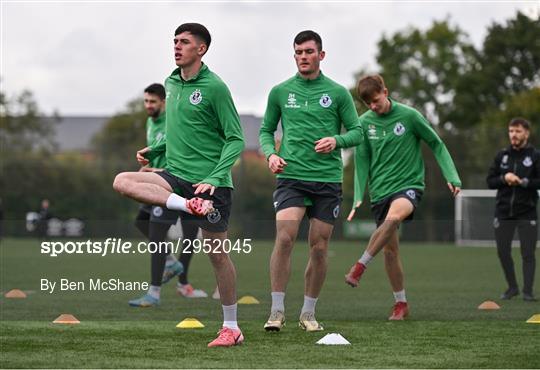 Shamrock Rovers Training Session and Press Conference Shamrock Rovers Training Session and Press Conference
