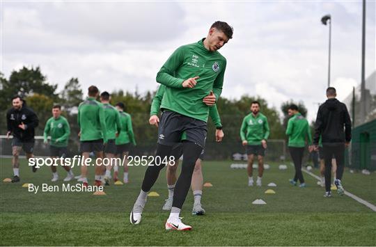 Shamrock Rovers Training Session and Press Conference Shamrock Rovers Training Session and Press Conference