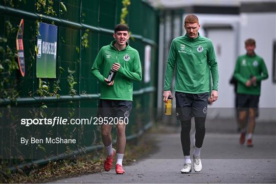 Shamrock Rovers Training Session and Press Conference Shamrock Rovers Training Session and Press Conference