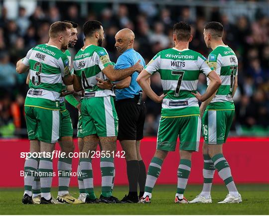 Shamrock Rovers v Shelbourne - SSE Airtricity Men's Premier Division Shamrock Rovers v Shelbourne - SSE Airtricity Men's Premier Division