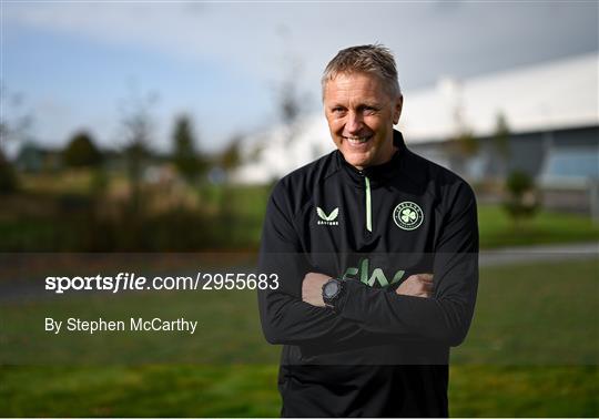 Republic of Ireland Training Session and Press Conference
