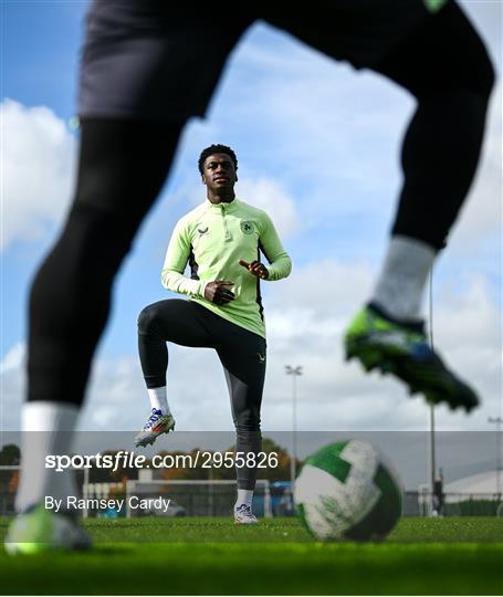 Republic of Ireland U21's Training Session Republic of Ireland U21's Training Session