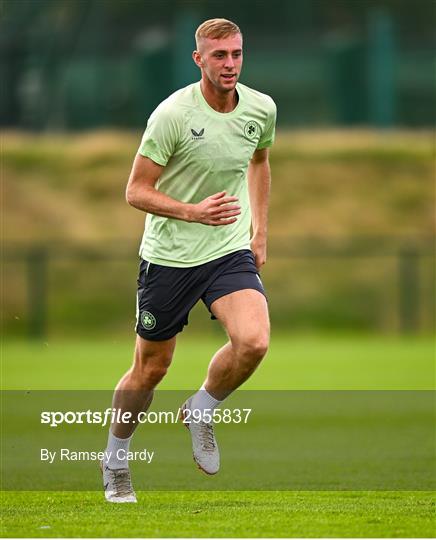 Republic of Ireland U21's Training Session Republic of Ireland U21's Training Session
