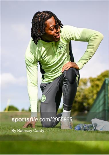 Republic of Ireland U21's Training Session Republic of Ireland U21's Training Session