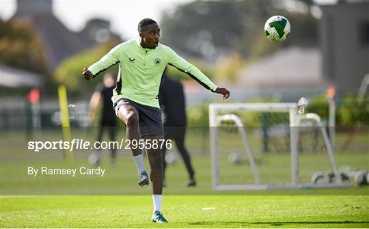 Republic of Ireland U21's Training Session Republic of Ireland U21's Training Session