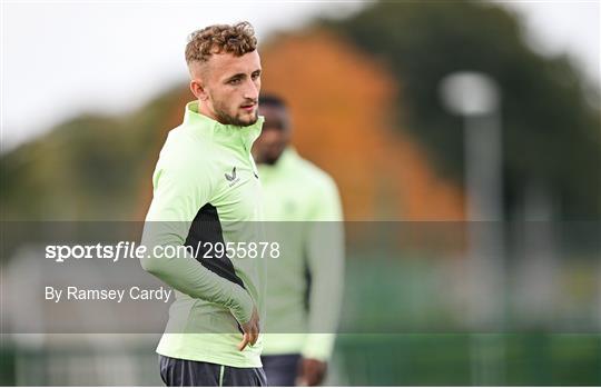 Republic of Ireland U21's Training Session Republic of Ireland U21's Training Session