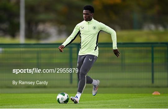 Republic of Ireland U21's Training Session Republic of Ireland U21's Training Session