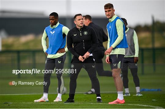 Republic of Ireland U21's Training Session Republic of Ireland U21's Training Session
