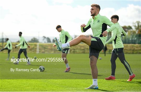 Republic of Ireland U21's Training Session Republic of Ireland U21's Training Session