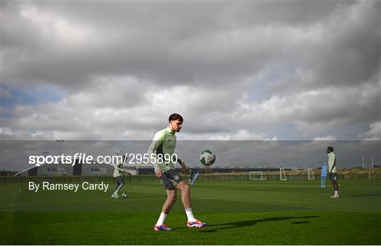 Republic of Ireland U21's Training Session Republic of Ireland U21's Training Session