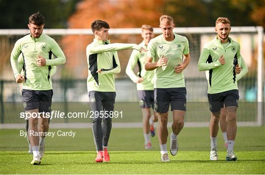 Republic of Ireland U21's Training Session
