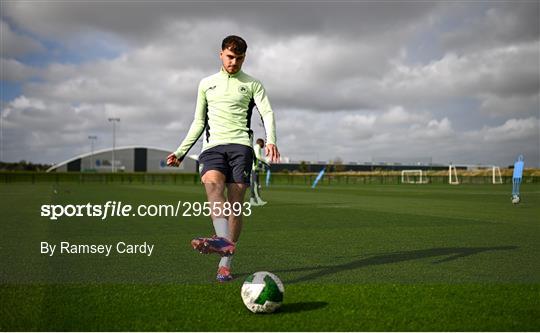 Republic of Ireland U21's Training Session