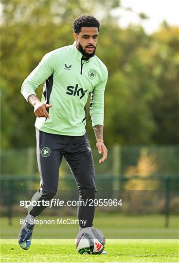 Republic of Ireland Training Session and Press Conference Republic of Ireland Training Session and Press Conference