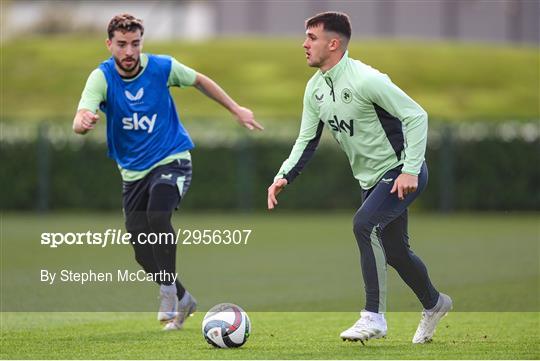 Republic of Ireland Training Session and Press Conference