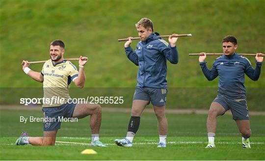 Munster Rugby Squad Training
