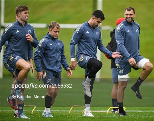 Munster Rugby Squad Training Munster Rugby Squad Training