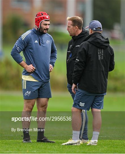 Munster Rugby Squad Training Munster Rugby Squad Training