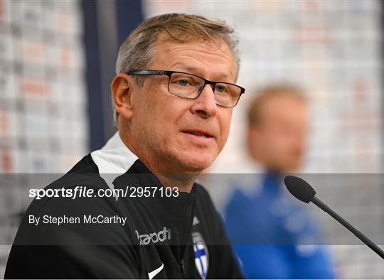 Finland Press Conference and Training Session