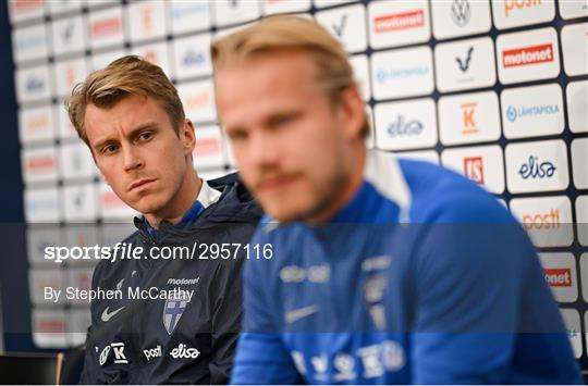 Finland Press Conference and Training Session