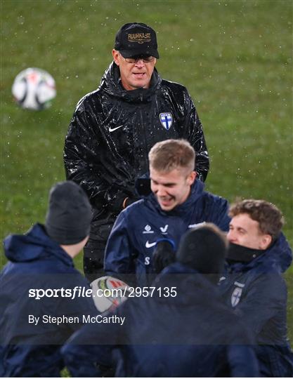 Finland Press Conference and Training Session