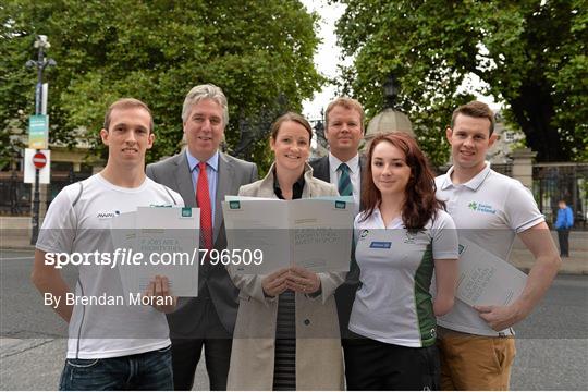 Federation of Irish Sport deliver a pre-budget submission to Government