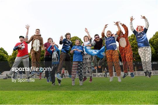 Leinster Fans at Leinster v Cardiff Blues - Celtic League 2013/14 Round 4