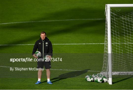 Republic of Ireland Women Press Conference and Training Session