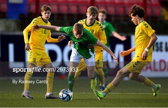 Republic of Ireland v Lithuania - UEFA U17 European Championships Round 1 Qualifier Republic of Ireland v Lithuania - UEFA U17 European Championships Round 1 Qualifier
