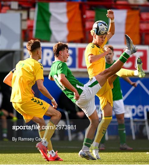 Republic of Ireland v Lithuania - UEFA U17 European Championships Round 1 Qualifier Republic of Ireland v Lithuania - UEFA U17 European Championships Round 1 Qualifier