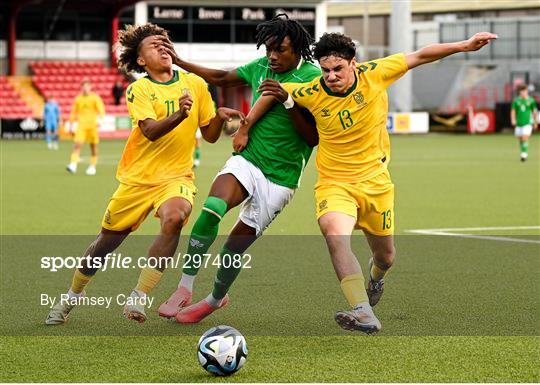 Republic of Ireland v Lithuania - UEFA U17 European Championships Round 1 Qualifier Republic of Ireland v Lithuania - UEFA U17 European Championships Round 1 Qualifier