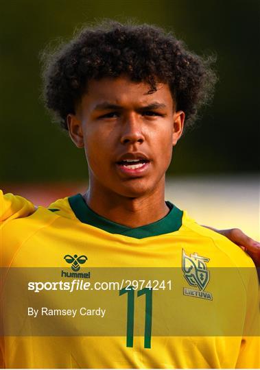 Republic of Ireland v Lithuania - UEFA U17 European Championships Round 1 Qualifier Republic of Ireland v Lithuania - UEFA U17 European Championships Round 1 Qualifier