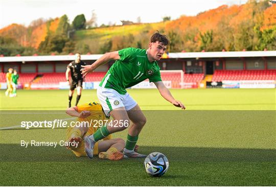 Republic of Ireland v Lithuania - UEFA U17 European Championships Round 1 Qualifier Republic of Ireland v Lithuania - UEFA U17 European Championships Round 1 Qualifier