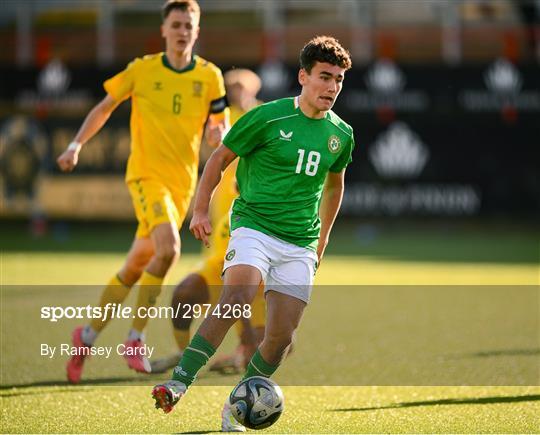 Republic of Ireland v Lithuania - UEFA U17 European Championships Round 1 Qualifier Republic of Ireland v Lithuania - UEFA U17 European Championships Round 1 Qualifier