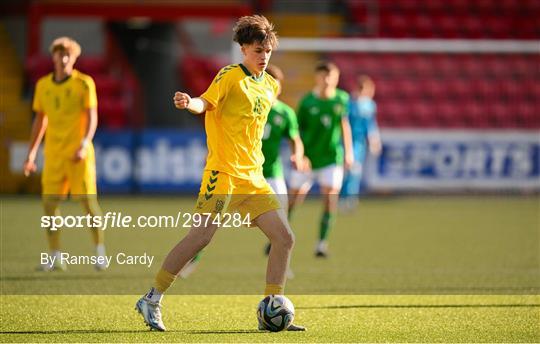 Republic of Ireland v Lithuania - UEFA U17 European Championships Round 1 Qualifier Republic of Ireland v Lithuania - UEFA U17 European Championships Round 1 Qualifier