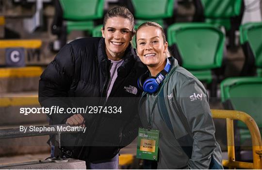 Republic of Ireland v Georgia - UEFA Women's EURO 2025 Play-Off Round 1 Second Leg Republic of Ireland v Georgia - UEFA Women's EURO 2025 Play-Off Round 1 Second Leg