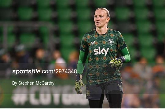 Republic of Ireland v Georgia - UEFA Women's EURO 2025 Play-Off Round 1 Second Leg Republic of Ireland v Georgia - UEFA Women's EURO 2025 Play-Off Round 1 Second Leg