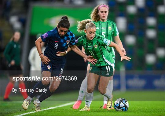 Northern Ireland v Croatia - UEFA Women's EURO 2025 Play-Off Round 1 Second Leg Northern Ireland v Croatia - UEFA Women's EURO 2025 Play-Off Round 1 Second Leg