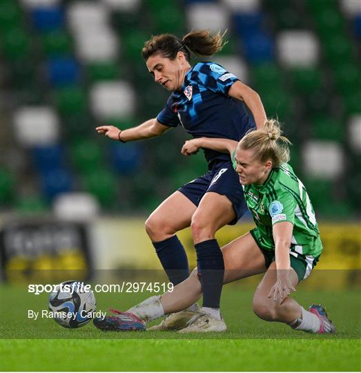 Northern Ireland v Croatia - UEFA Women's EURO 2025 Play-Off Round 1 Second Leg Northern Ireland v Croatia - UEFA Women's EURO 2025 Play-Off Round 1 Second Leg