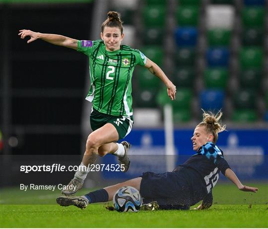 Northern Ireland v Croatia - UEFA Women's EURO 2025 Play-Off Round 1 Second Leg Northern Ireland v Croatia - UEFA Women's EURO 2025 Play-Off Round 1 Second Leg