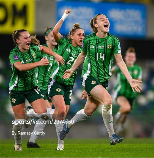 Northern Ireland v Croatia - UEFA Women's EURO 2025 Play-Off Round 1 Second Leg Northern Ireland v Croatia - UEFA Women's EURO 2025 Play-Off Round 1 Second Leg
