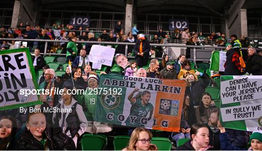Republic of Ireland v Georgia - UEFA Women's EURO 2025 Play-Off Round 1 Second Leg Republic of Ireland v Georgia - UEFA Women's EURO 2025 Play-Off Round 1 Second Leg